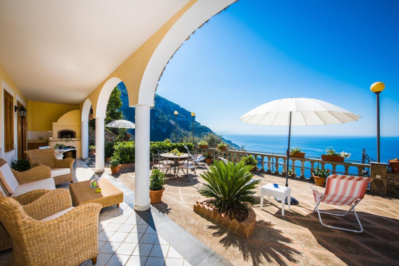 Villa Savina - Elegant Family Villa Overlooks Amalfi Coast - Positano Eksteriør bilde